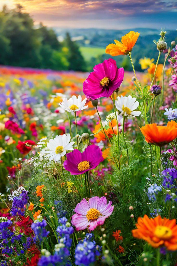 Enchanted Garden: Twilight Petal Symphony